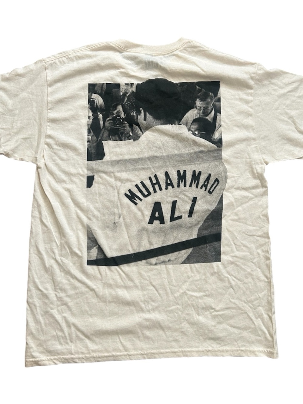 Muhammad Ali Graphic Short Sleeve Tee - White/Black